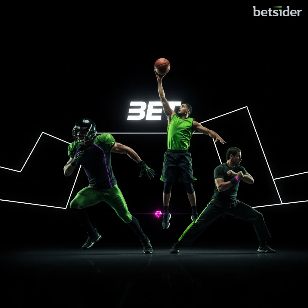 Casino ao vivo em HD na app Betsider para telemóvel.