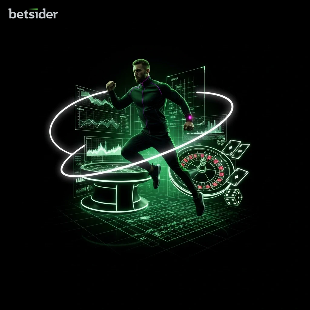 Slots otimizadas para móvel na app Betsider para Android e iOS.