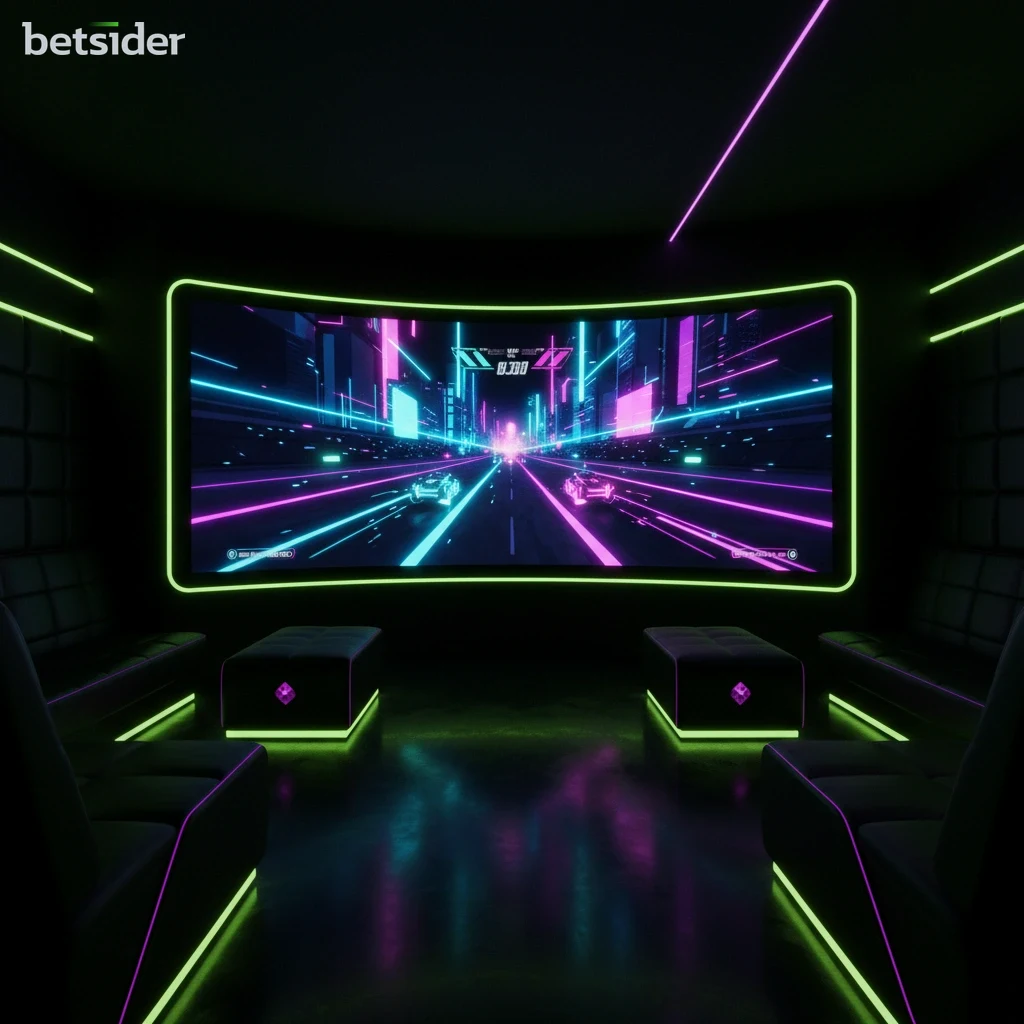 Uma mesa de blackjack ao vivo no casino Betsider com um dealer real a distribuir as cartas.