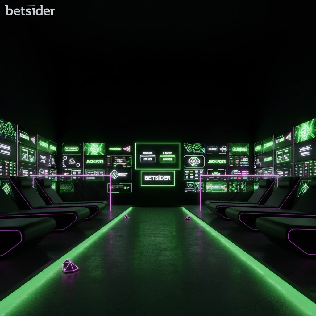 Mesa de blackjack ao vivo no casino online da Betsider com um dealer real.