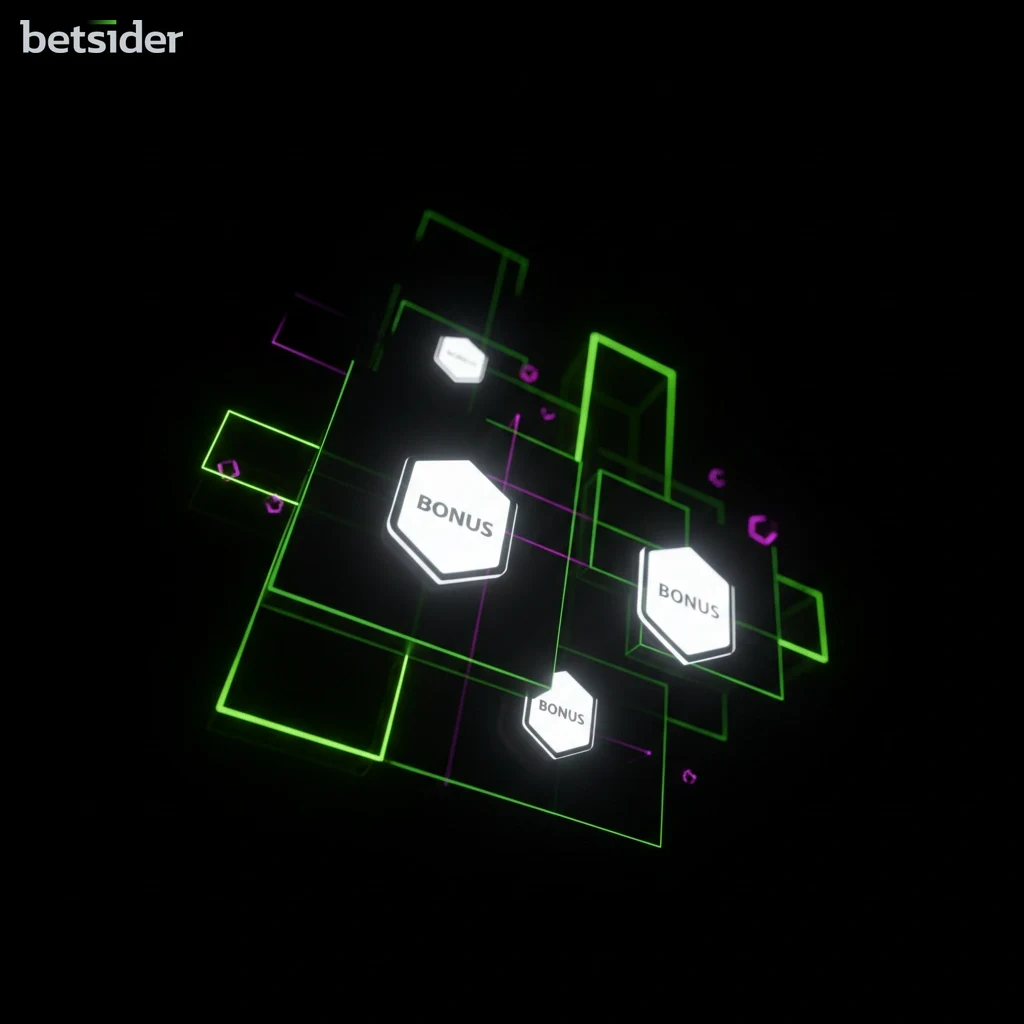 Ecrã de depósito da Betsider com opções de bónus listadas para o utilizador selecionar.
