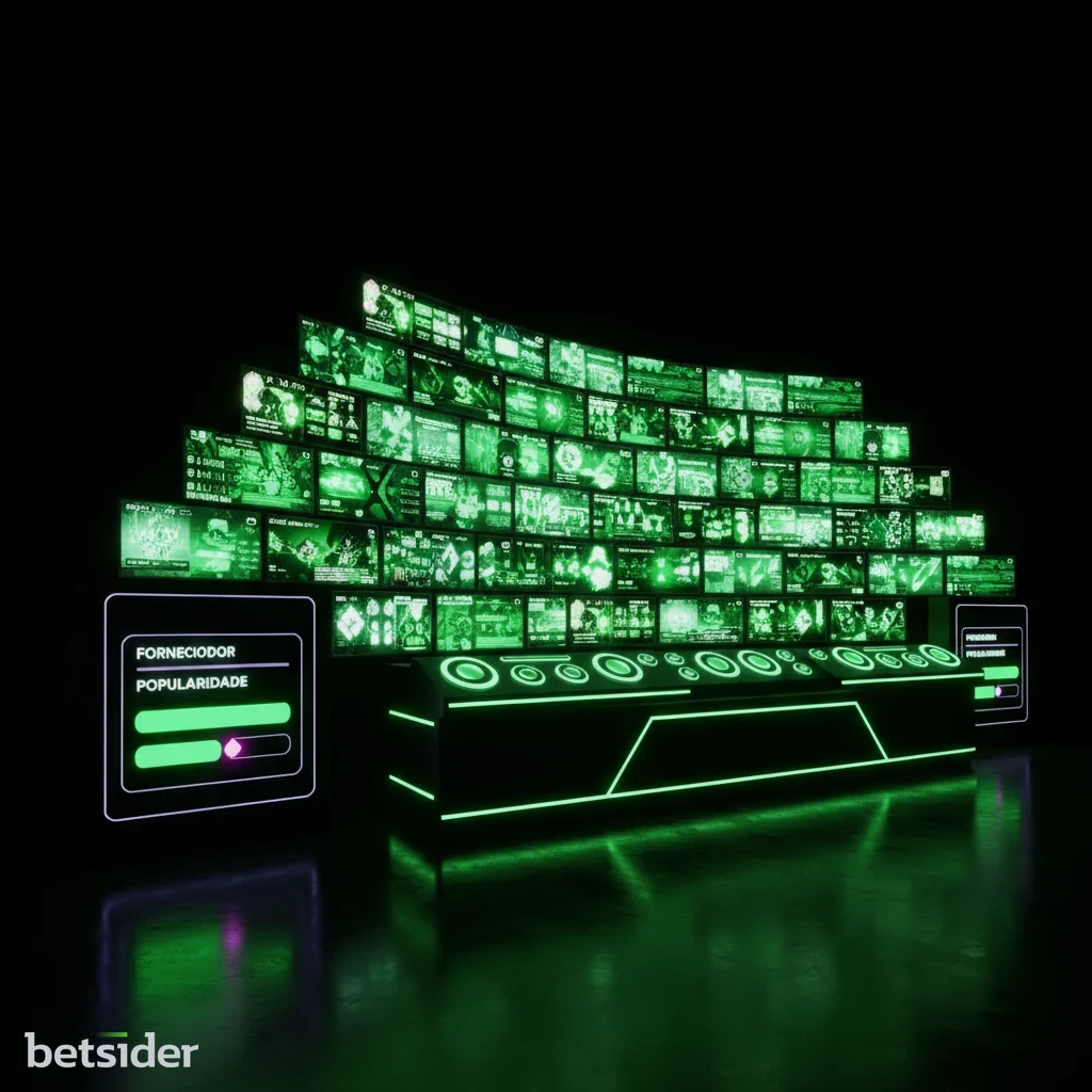 Menu de seleção para jogos de mesa RNG, incluindo diversas variantes de blackjack no Betsider.